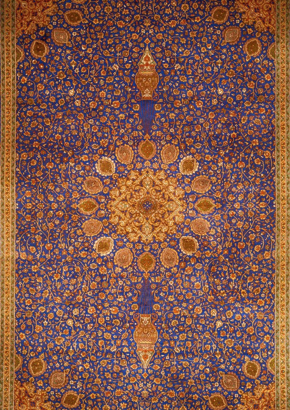 Artibal — Indigo-violet field, golden medallion