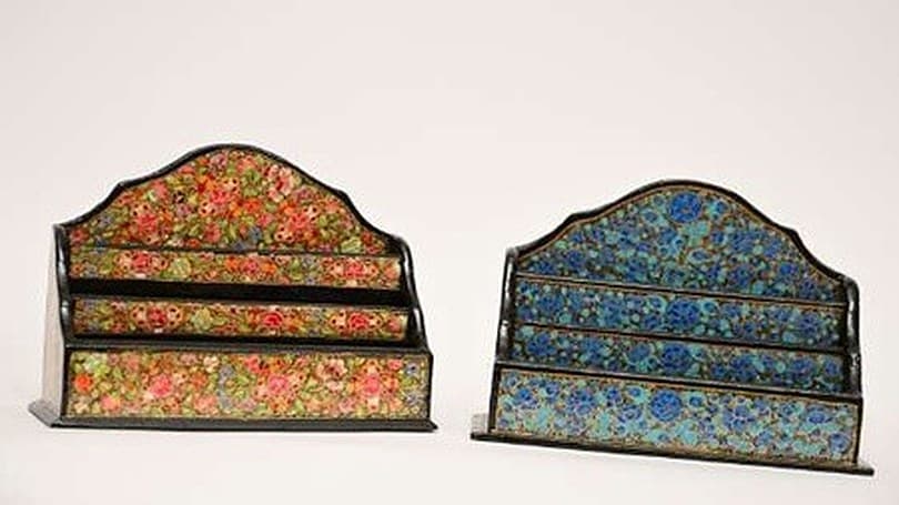 Fine Hazara Letter Rack — Fine Hazara