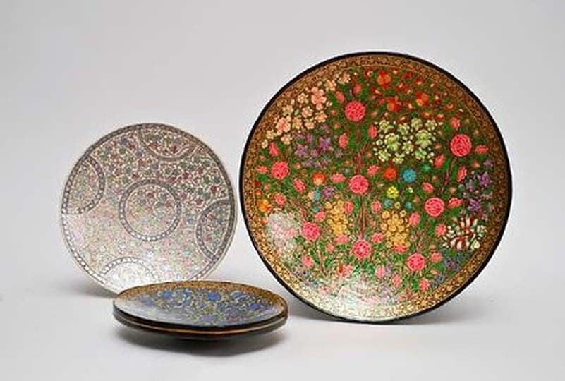 Wall Plates — Hazaar Posh · Chinar · Gulander Gul