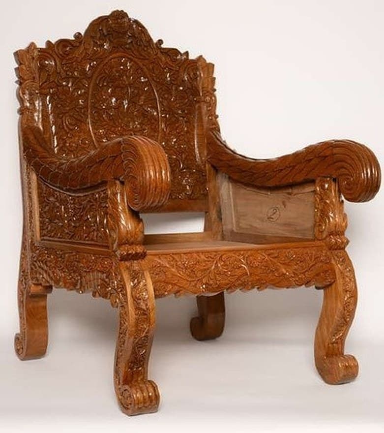 Walnut Wood Carving